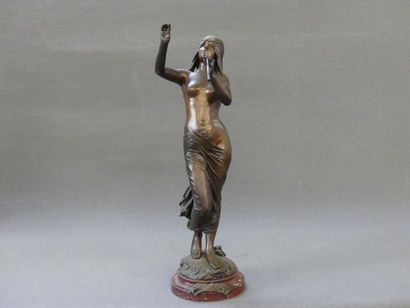 Edouard DROUOT (1859-1945)
Muse des bois
Bronze...