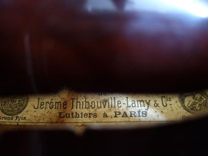Violon fin XIX°, porte une étiquette Jérôme...
