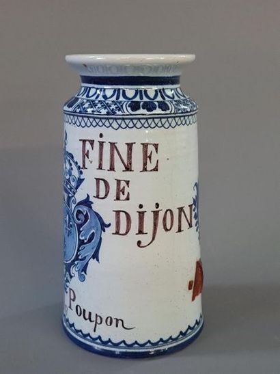 GREY POUPON:
- Pot à moutarde en faïence...