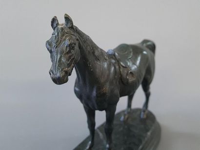 Alfred BARYE (1839-1882)
Cheval sellé
Epreuve...