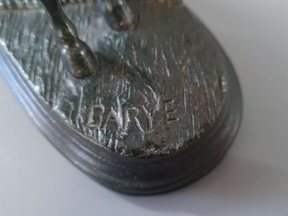 Alfred BARYE (1839-1882)
Cheval sellé
Epreuve...
