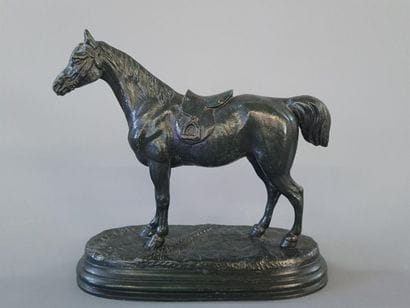 Alfred BARYE (1839-1882)
Cheval sellé
Epreuve...