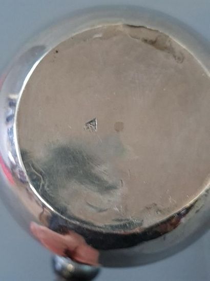 Petite verseuse égoïste en argent 925°/00.,...