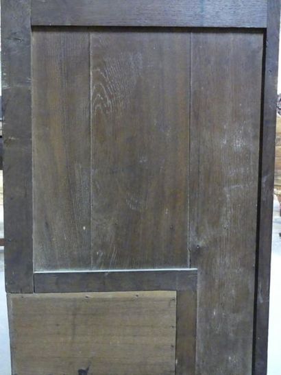 Corner in mahogany veneer, St Anne grey marble...