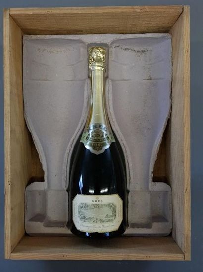 Champagne KRUG Clos du Mesnil 1982 1 bouteille
On...