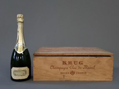 Champagne KRUG Clos du Mesnil 1982 1 bouteille
On...