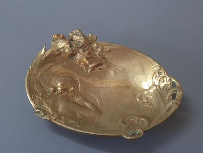 BARBEDIENNE, Auguste ARNOUX: vide poche en...