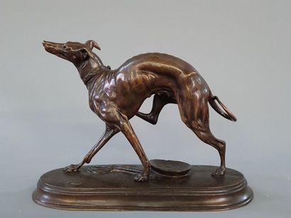 Joseph Victor CHEMIN (1825-1901
Lévrier se...
