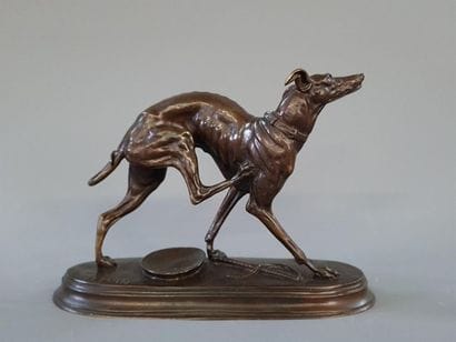Joseph Victor CHEMIN (1825-1901
Lévrier se...