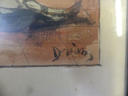 DRIAN (1885-1961)
Le repas des mousquetaires
Aquarelle...