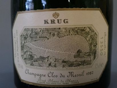 Champagne KRUG Clos du Mesnil 1982 1 bou...