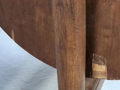 Cradle in walnut, swan neck
XIX° century.
174...