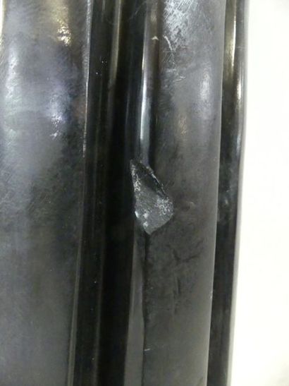 Column in marble and gilt bronze, Louis XVI...