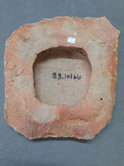 Bernard DEJONGHE (1942)
Signed sandstone...