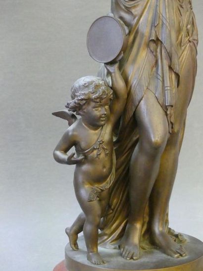 Jean BULIO (1827-1911)
Nymphe et amour.
Epreuve...