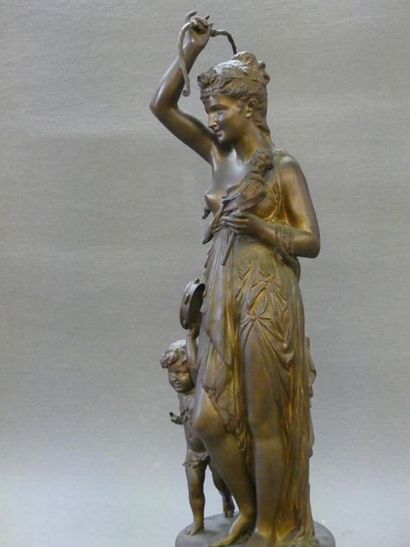 Jean BULIO (1827-1911)
Nymphe et amour.
Epreuve...