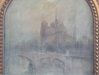 Ecole Française XIX°

Vue de Notre Dame....