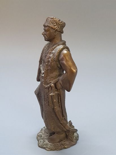 Russian school: Man in the hat.

Statuette...