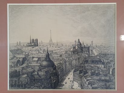 Robert SANTERNE (1903-1983)

Vue de Paris

Grand...