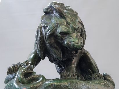 
Antoine Louis BARYE (1795-1875) d'après...