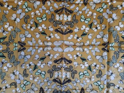 Two Cartier and Loewe silk squares. 

85...