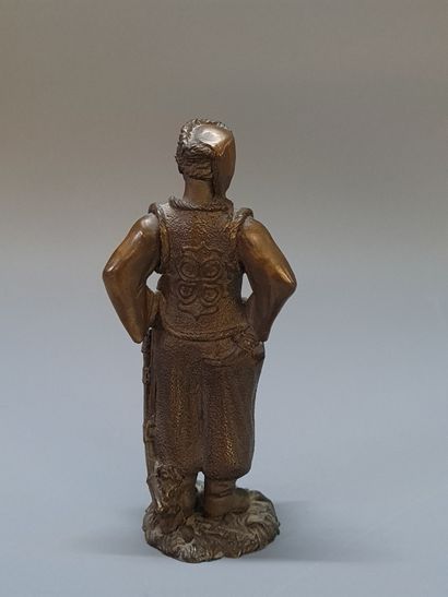 Russian school: Man in the hat.

Statuette...