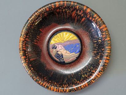 Jean MAYODON (1893-1967) 

Coupe en céramique,...