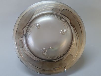 VERLYS 

Les naiades 

Plat en verre fumé

D:...