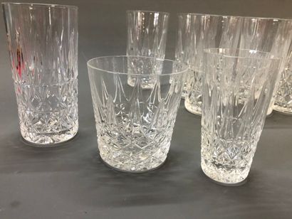 SAINT LOUIS:

Aperitif glass serving set...