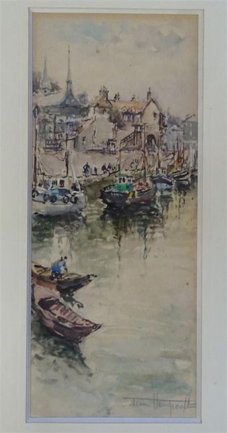Denis VERSPECHT (1919-c.1996)

Deux aquarelles

38...