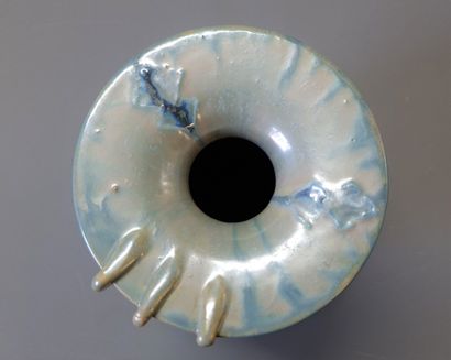 Jean LECLERC ( XX°

Vase oblong à décor de...