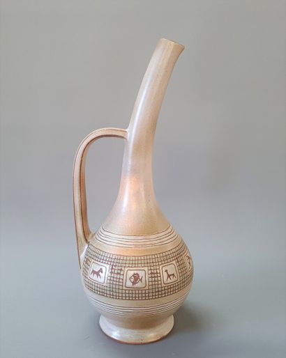 René MAUREL (1910-1986) VALLAURIS 

Pichet...