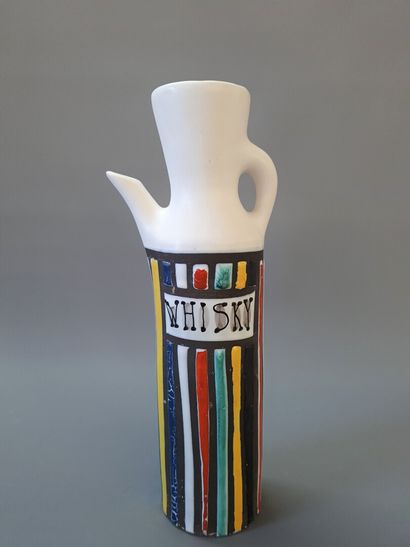 Roger CAPRON (1922-2008) 

Pichet Whisky...
