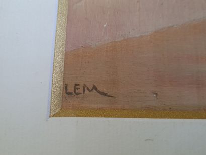 LEM (1950)

Bouquet de fleurs.

Huile sur...