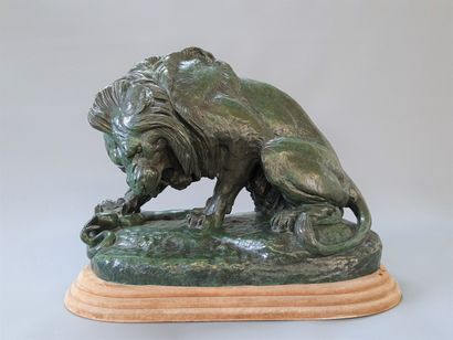 
Antoine Louis BARYE (1795-1875) d'après...