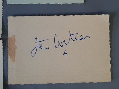 PICASSO- COCTEAU exposition 1956

- Autogaphe...
