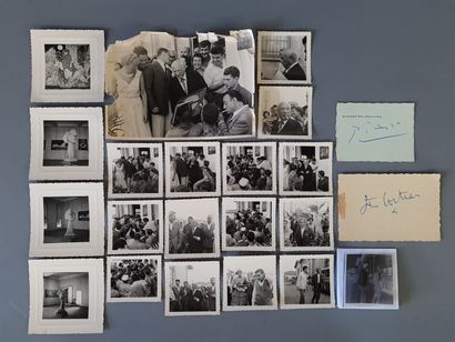 PICASSO- COCTEAU exposition 1956

- Autogaphe...
