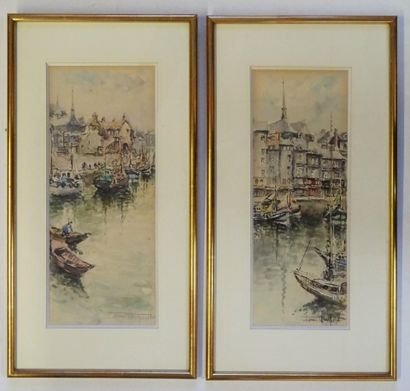 Denis VERSPECHT (1919-c.1996)

Deux aquarelles

38...