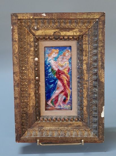 Jean SERRIERE (1893 - 1965 )

Allegory 

Enamels...