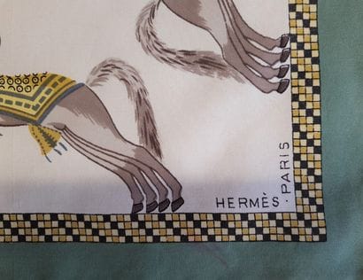 HERMÈS Paris

Silk square French Harness...