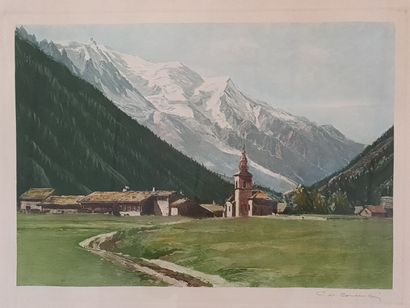 Charles Henry CONTENCIN (1898-1955)

Argentière...