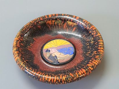 Jean MAYODON (1893-1967) 

Coupe en céramique,...