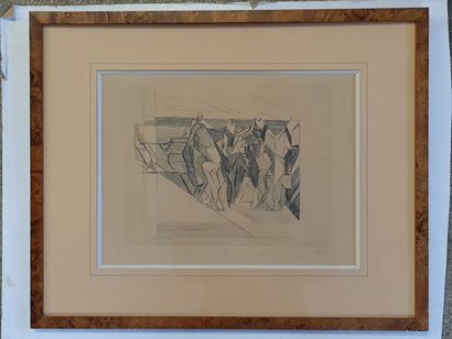 Jacques VILLON (1875 - 1963)

Les cavaliers

Gravure...