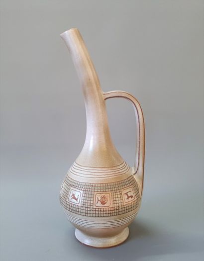 René MAUREL (1910-1986) VALLAURIS 

Pichet...