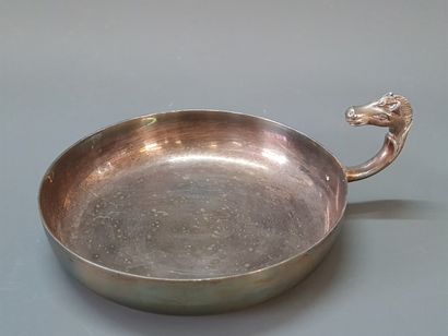 HERMES Paris 

Silver plated metal bowl with...