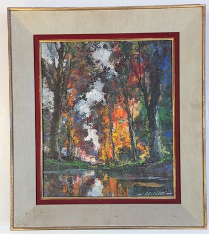Robert FALCUCCI (1900-1989) 

Paysage de...
