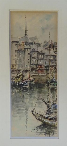 Denis VERSPECHT (1919-c.1996)

Deux aquarelles

38...
