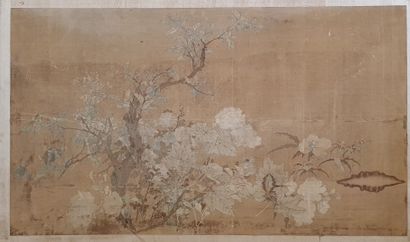Chine XVIII°

Peinture sur papier.encadrée

93...