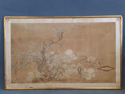 Chine XVIII°

Peinture sur papier.encadrée

93...