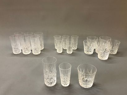SAINT LOUIS:

Aperitif glass serving set...